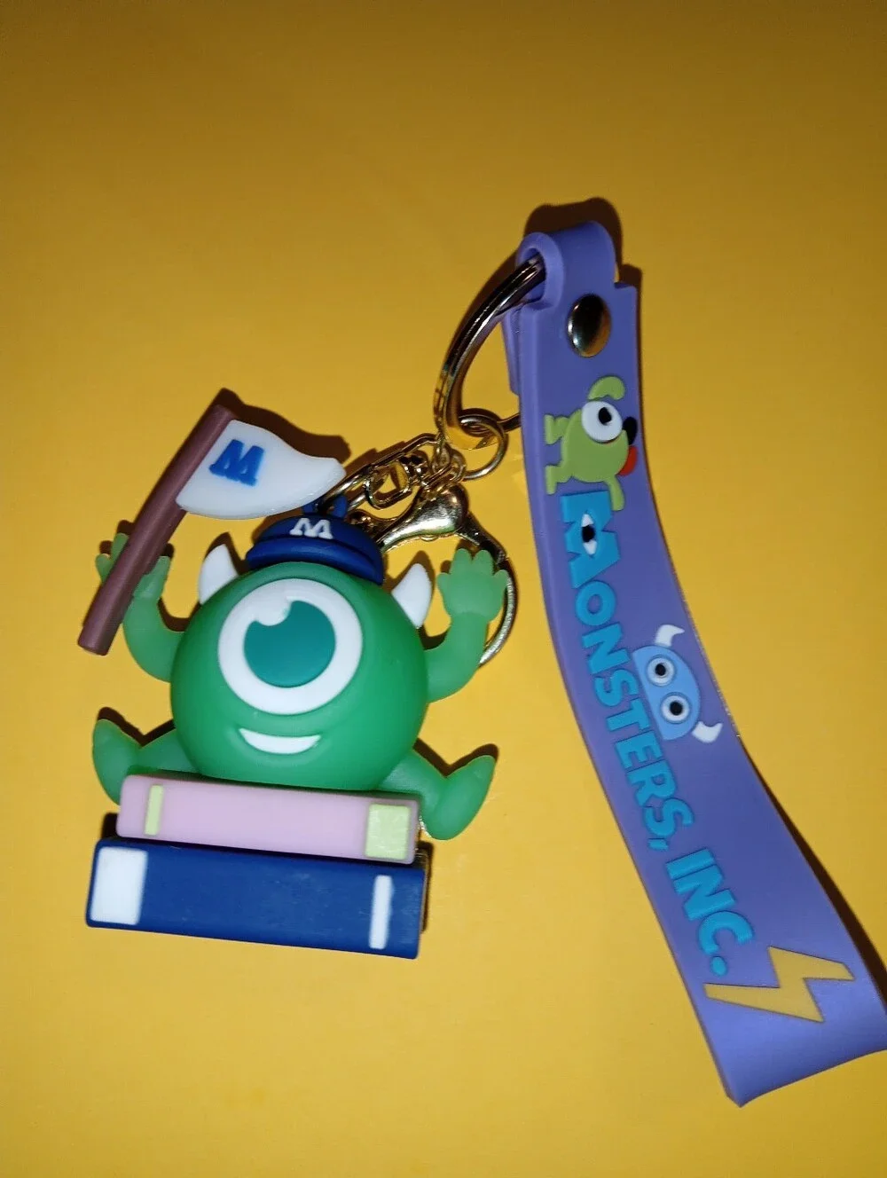 Keychains With The Disney's Characters From Monsters Inc